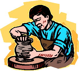 clipart pottery wheel