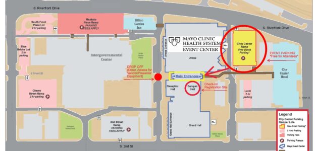 MCHS-Event-Center-Map-STREET-VIEW-Parking-Access-Guidance - Harry Meyering